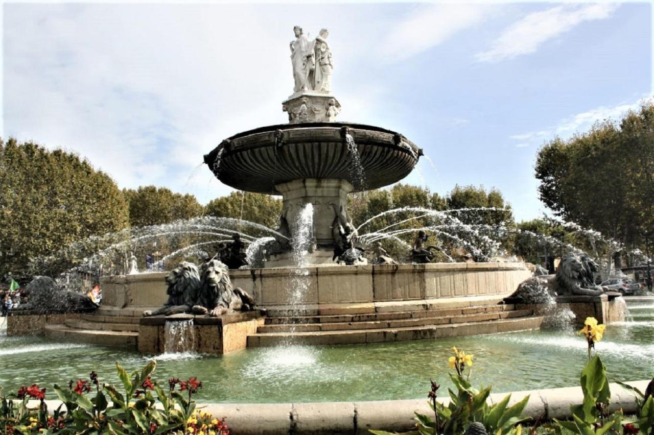 Blue Fountain Luxueux Studio Aix Centre Historique -Wifi-Smart Tv- Aix-en-Provence Exterior photo